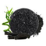 Savon en brique pour shampoing au charbon de bambou 100% bio Pure