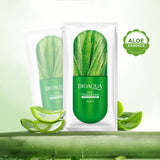 Soin du visage aux extraits naturels d’aloe vera Bioaqua (10 packs)