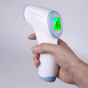 Thermomètre numérique infrarouge sans contact avec alarme de fièvre LCD