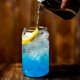 Canette de boisson créative en verre borosilicate imitation (440 ml)