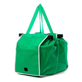Grands sacs fourre-tout écologiques réutilisables pour les chariots de supermarché (paquet de deux)