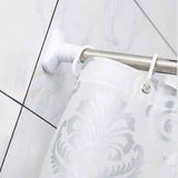 Rideau de douche fleuri antibactérien et résistant à la moisissure (180 x 180 cm)