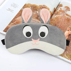 Masque de sommeil relaxant au design animal avec coussinet rafraichissant
