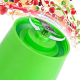 Extracteur de jus portable 380 ml rechargeable par USB/Mélangeur de smoothie