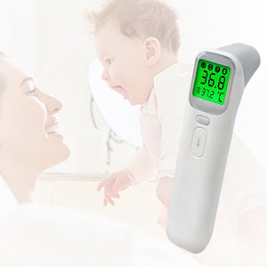 Thermomètre numérique infrarouge sans contact avec alarme de fièvre LCD
