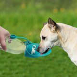 Bouteille d’eau extensible pour chien de sport en plein air
