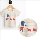 T-shirts pour bébés en coton bio (pack de deux)