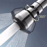 Spray pour robinet de cuisine pivotant à 360 degrés et économiseur d’eau