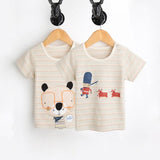 T-shirts pour bébés en coton bio (pack de deux)